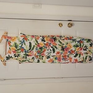 Sienna Floral Sleeveless Midi Dress | Size 14